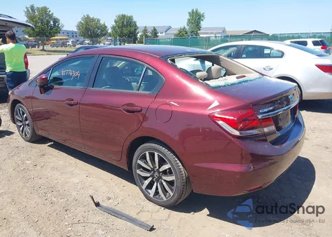 2015 Honda Civic Ex-L from USA, damaged, VIN 19XFB2F90FE255012